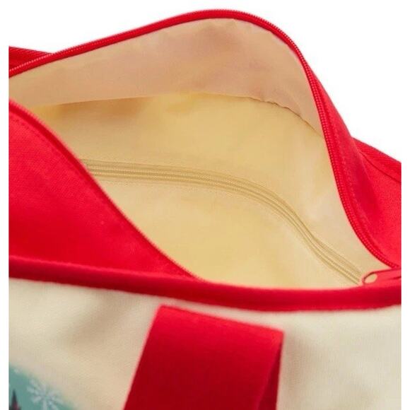 Disney Parks 2025 Holiday Mickey and Minnie Mouse ''Happy Holidays'' Tote Bag - Picture 4 of 5